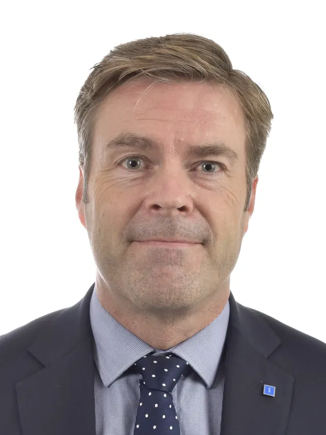 Porträtt av Hans Eklind
