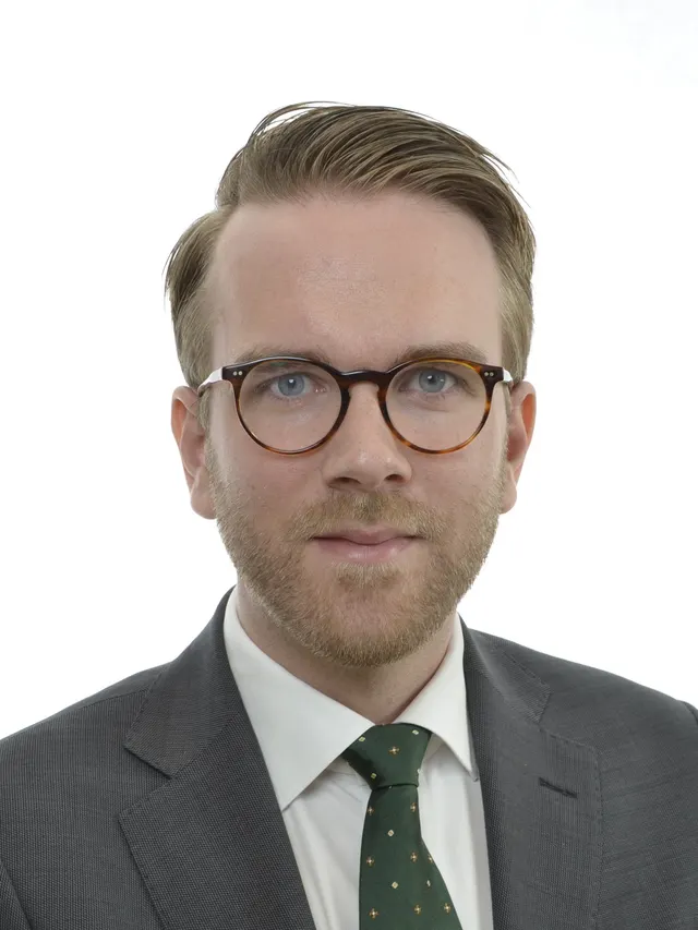 Porträtt av Andreas Carlson