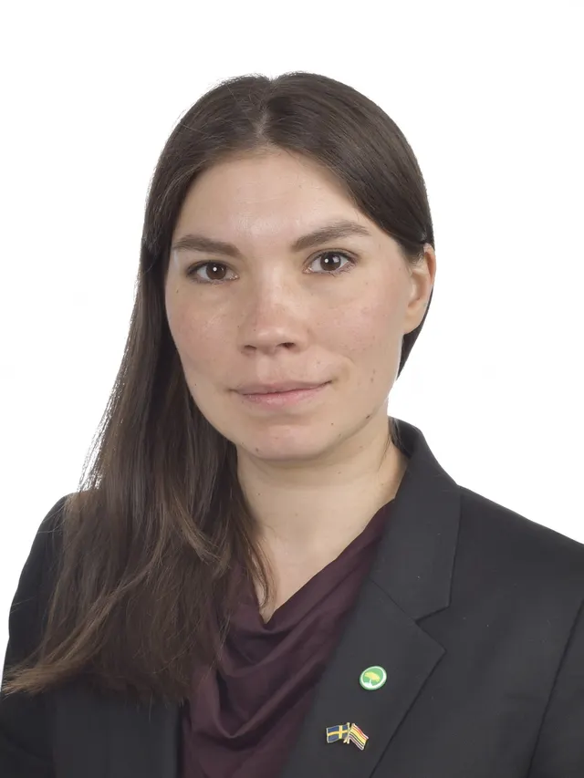 Porträtt av Annika Hirvonen