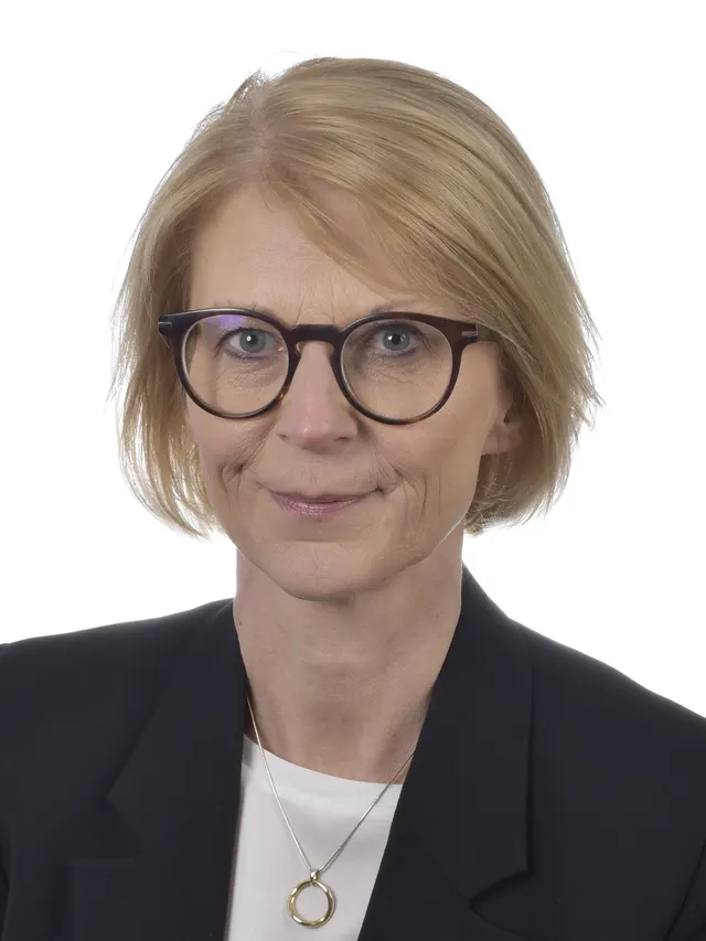 Porträtt av Elisabeth Svantesson